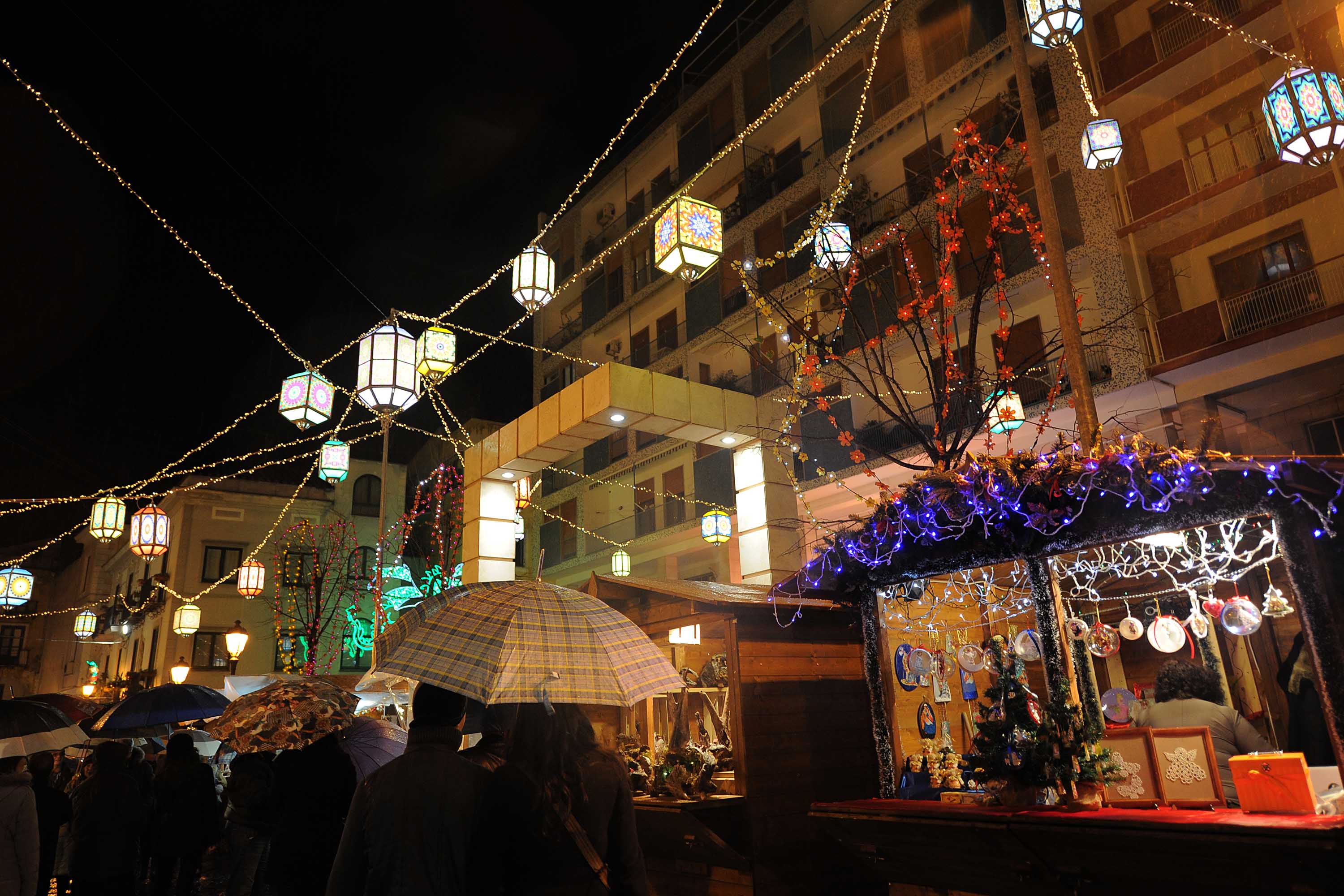 Mercatino di natale a salerno